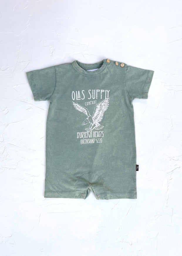 EAGLE SAGE ROMPER