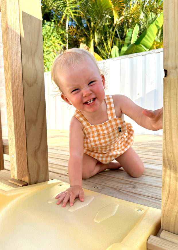 SAILOR ROMPER GINGHAM